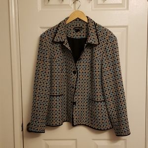 Blue/gray Tweed Blazer